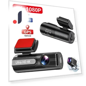 UHD 4K+1080P Dual Lens Car Recorder — Dashboard Cameras, Simplistic Living Home
