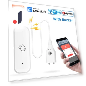 Water Leak Detector with Buzzer — Water Leak Detection Systems, KITCHEN-MALL