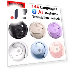Wireless BT AI Earbuds with Real-Time Translation — Language Translators, WAYN Phone Cases