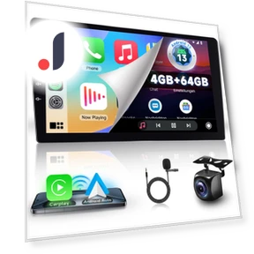 Wireless Carplay Android Car Stereo System — Stereo Receivers, Kayomart