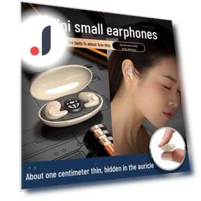 Wireless Sleep Headphones with Bone Conduction — Over-Ear Headphones, AI Supermarket