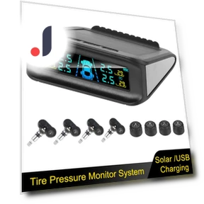 Wireless Solar Power Car TPMS Digital Display — TPMS Sensor Replacements, JOHO