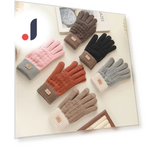 Women's Knitted Cycling Gloves with Touchscreen — Gloves & Mittens, Warm Land