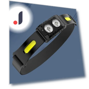 300 Lumen LED Headlamp with Wave Sensor — Flashlights, Chic Home