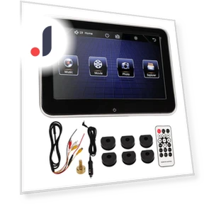 8-inch IPS Touchscreen Headrest Monitor — In-Car Entertainment Systems, TOMTOP JMS