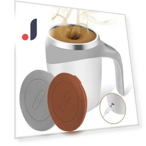Automatic Magnetic Stirring Mug — Beverage Warmers, DC-Home-2