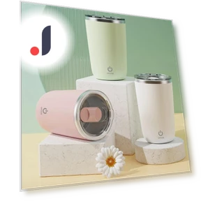Automatic Stirring Mug — Beverage Warmers, DC-Home-2