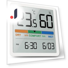 Digital Hygrometer and Thermometer — Humidity Meters, X-REAKO Global Car Radio