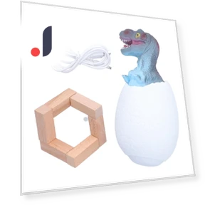 Dinosaur Egg Touch Night Light — Night Lights, TOMTOP JMS
