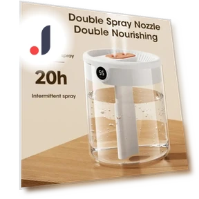 Double Spray Humidifier with USB Charging — Air Moisturizers, GC SupMarket
