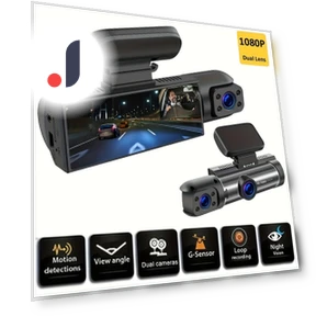 Full HD Dual Car Dash Cam — Dashboard Cameras, LIAESMART