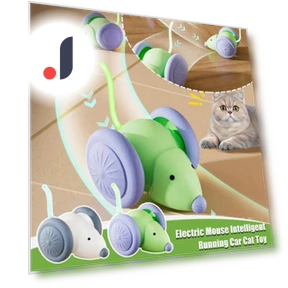 Interactive Pet Toy Electric Mouse Machine — Interactive Animal Companions, YJMP