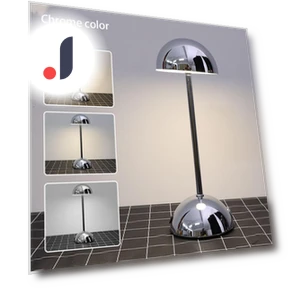 LED Desk Lamp with Charging, Touch Control, 3-Color, Ambient Light — Study & Desk Lighting, Chic Home