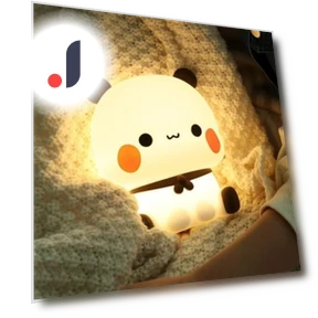 Night Light with Cartoon Panda Design — Night Lights, Hi Cutie