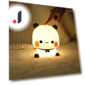 Night Light with Cartoon Panda Design — Night Lights, SMOO