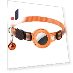 Pet Collar with GPS Tracker Holder — Trackers, Chic Home