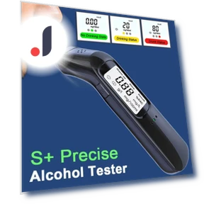 Portable Breathalyzer with Advanced Sensor Technology — Breath Alcohol Testers, Car products franchise town