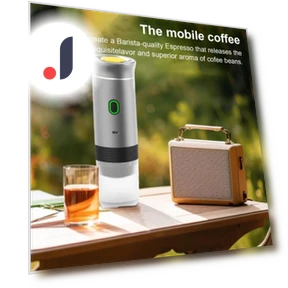 Portable USB-Rechargeable Espresso Coffee Maker — Beverage Warmers, Enjoy Smart Home