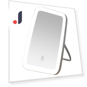 Rechargeable Foldable Portable Touch LED Makeup Mirror — Compact & Travel, CosyHome