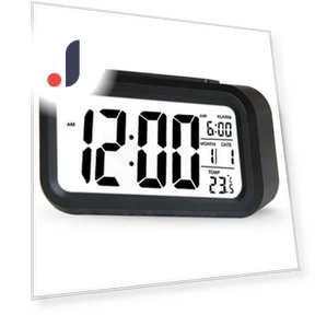 Rechargeable Glowing Smart LED Digital Alarm Clock — Alarms & Clocks, CosyHome