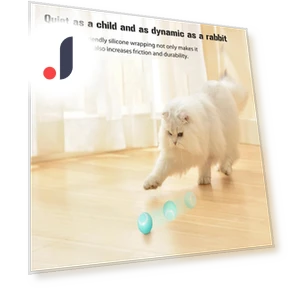 Rechargeable LED Smart Rolling Ball — Cat Playthings, Chic Home