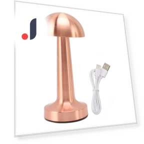 Rechargeable Mushroom Table Lamp — Desk & Table Lighting, GoolRC