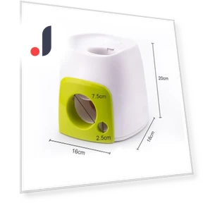 Smart Dog Food Dispenser Ball Roller Toy — Automatic Launchers, TOMTOP JMS
