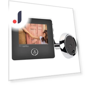 Smart Door Viewer with Night Vision — Smart Home Security, GoolRC