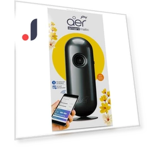 Smart Matic Kit - Automatic Air Freshener with Bluetooth Support — Car Air Fresheners, Godrej