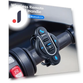 Smart Motorcycle Handlebar Remote Control — Handlebar Gear, techmade