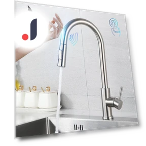 Smart Touch Kitchen Faucet — Smart-Touch Kitchen Faucets, Harmonious Living Home