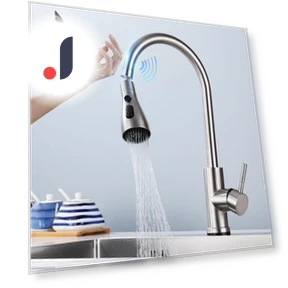 Smart Touch Kitchen Faucet — Smart-Touch Kitchen Faucets, Harmonious Living Home
