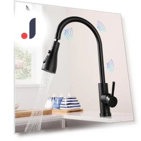 Smart Touch Kitchen Faucet — Smart-Touch Kitchen Faucets, Harmonious Living Home