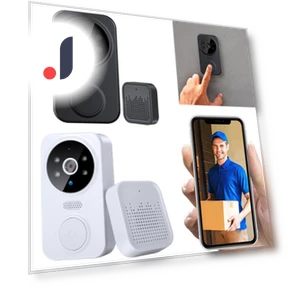 Smart Video Doorbell Camera — Smart Home Security, Chic Home