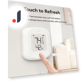 Smart WiFi/ZigBee Temperature and Humidity Sensor — Home Climate Control, ToyousoniC