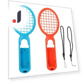 Tennis Racket Pair with Motion Sensor and Controller — Racquet Sports, Lixada