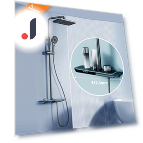 Thermostatic Shower System — Bathtub & Shower Systems, Harmonious Living Home