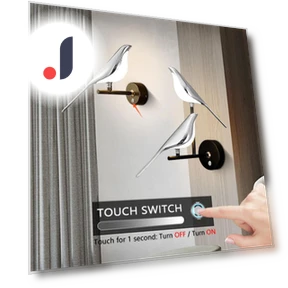 Touch Switch Wall Sconce — Wall Lamps & Sconces, Chic Home
