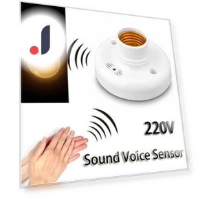 Voice Controlled LED Lamp Socket Switch — Smart Home Modules, Linfan