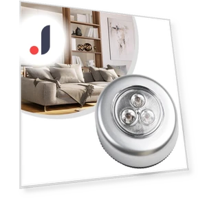 Wireless 3-LED Touch Night Light — Night Lights, kingroyal
