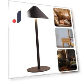 Wireless Desk Lamp with Adjustable Brightness — Study & Desk Lighting, Chic Home