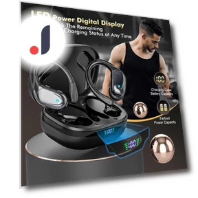 Wireless Noise Cancelling Headphones — Over-Ear Headphones, VITA Dogdog Smartwear