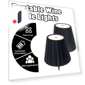 Wireless Touch Control Bottle Table Lamp — Desk & Table Lighting, Elbulbo