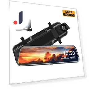 10-inch Touch Screen Car Dash Cam — Dashboard Cameras, CANKE