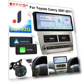 12.3-inch Touchscreen Wireless Carplay — Stereo Receivers, Reakosound