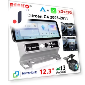 12.3-inch Touchscreen Wireless Carplay — Navigation & GPS Accessories, Reakosound