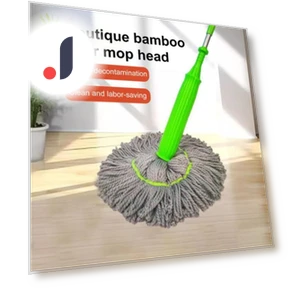 2-in-1 Dehydrated Mop with 360-Degree Rotating Ultra-Thin Microfiber Heads — Mop Accessories, Smartdbird
