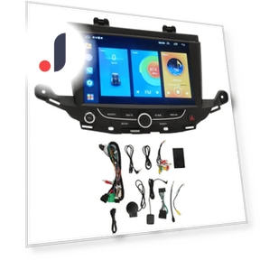 9-inch Wireless Carplay GPS Navigation HD Touchscreen Multimedia Player — Stereo Receivers, Koogeelife