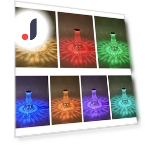 Acrylic Thin RGB16 Desktop Ambient Light Touch Night Lamp — Creative Lighting Solutions, Home Textiles Fashion Gallery