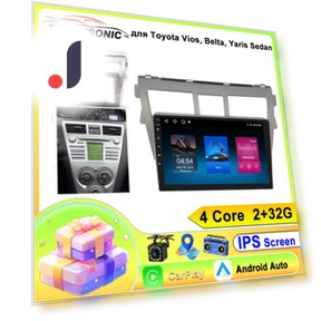 Android Car Stereo for Toyota Vios Yaris 2007-2012 — Stereo Receivers, ToyousoniC